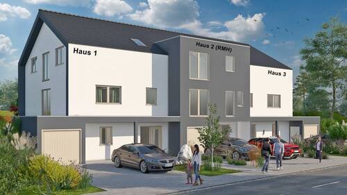 Visualisierung Nord 1 - 2 - 3 - 5 Zimmer Reihenendhaus zum Kaufen in Rattenkirchen