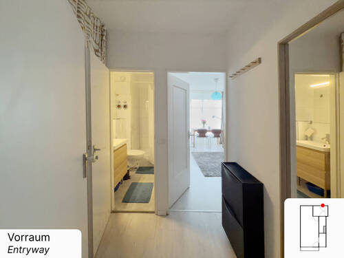 Badezimmer & Wohnbereich - 