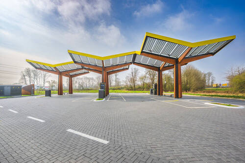 Bild 1 - Nachhaltiges Investment in Düren! Langfristig vermietetes Grundstück mit moderner Schnellladestation