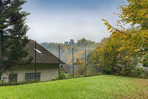 Blick auf die Burg Windeck - 