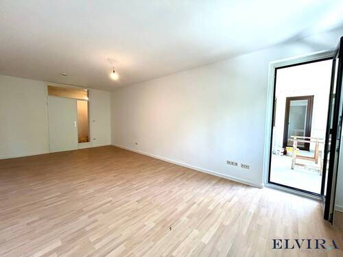 Wohnzimmer - Etagenwohnung mit 83,00 m² in Karlsfeld zur Miete