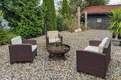 Garten mit Feuerstelle - 