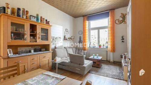 Wohnzimmer 1 - Großzügige 4-Zimmer-Etagenwohnung mit 111 m² in zentraler Frankfurter Lage