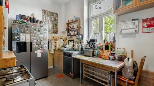 Küche 2 - Etagenwohnung mit 111,00 m² in Frankfurt zum Kaufen