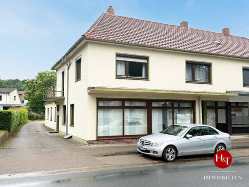 Haus kaufen in Achim – Hechler & Twachtmann Immobilien - Bauplatz mit Wohn- und Geschäftshaus in bester Lage!