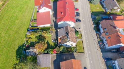 Luftbild - Einfamilienhaus mit 157,30 m² in Mühlingen zum Kaufen
