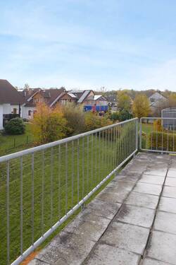 Blick vom Balkon - 