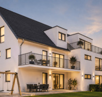 Neubau, Erstbezug! Moderne 3-Zimmer-Wohnung mit West-Balkon in Eckental - nahe Nürnberg & Erlangen, Wohnen am Weiher