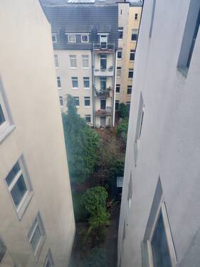 Aussicht vom Dachboden - 
