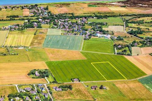 Luftbild - Grundstück zum Kaufen in Sylt