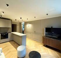 Exklusive, vollmöblierte 2,5-Zimmer-Souterrainwohnung - löffelfertig, komfortabel & modern - München Schwabing-West
