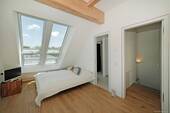 Schlafzimmer im Dachgeschoss - 