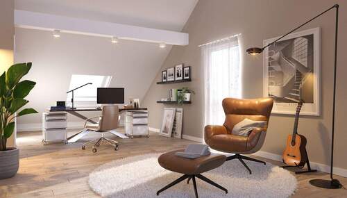 Beispielhaftes Dachstudio - Doppelhaushälfte mit 143,00 m² in Beuren zum Kaufen