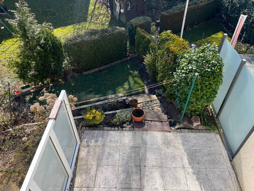 Terrasse mit Garten - 