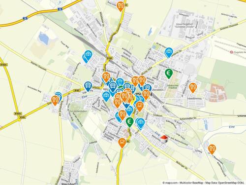 Geolyzer Kartenausschnitt - 