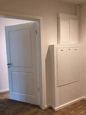 Installation im Abstellraum - 