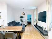 Wohn-Essbereich - 2 Zimmer Etagenwohnung in Bielefeld / Innenstadt - West