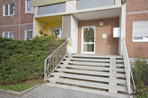 Eingangsbereich - 4 Zimmer Etagenwohnung zur Miete in Halle (Saale)