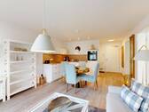 Blick Richtung Küchen-Essbereich - 2 Zimmer Etagenwohnung in Ostseeheilbad Zingst