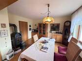 Essbereich mit Kaminofen - 