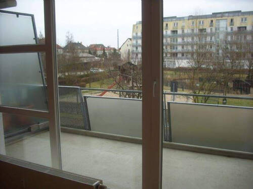 Balkon im Winter - Etagenwohnung mit 58,40 m² in Leipzig zum Kaufen