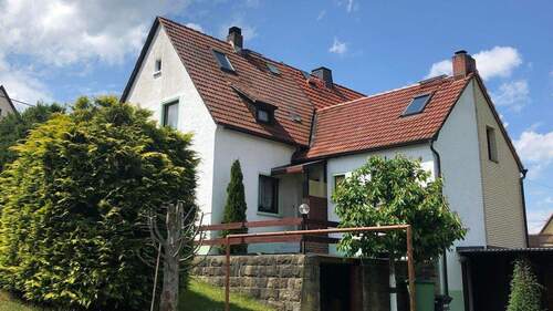 Ansicht Gartenseite - Kleines Haus mit schönem Garten