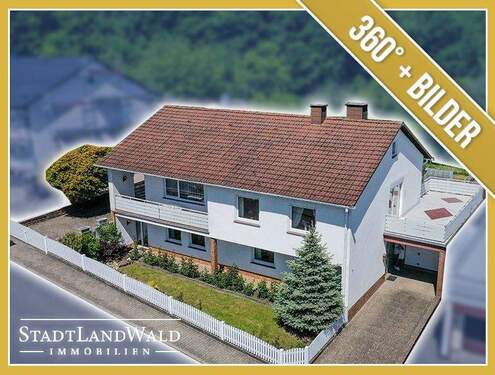 Titelbild - Exposé - Einziehen und wohlfühlen - Gepflegtes Einfamilienwohnhaus mit Sonnenterrasse und Blick ins Grüne