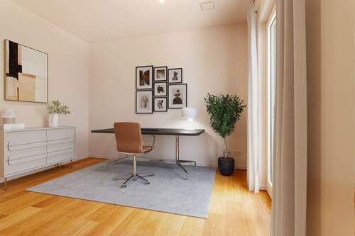 Homeoffice - VISUALIESIERTE MÖBLIERUNG - 