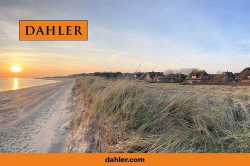 Auf attraktivem Dünengrdst. in 1.Reihe zur Nordsee - Ferienwohnung in einem Reetdachhaus auf einem attraktiven Dünengrundstück in 1.Reihe zur Nordsee