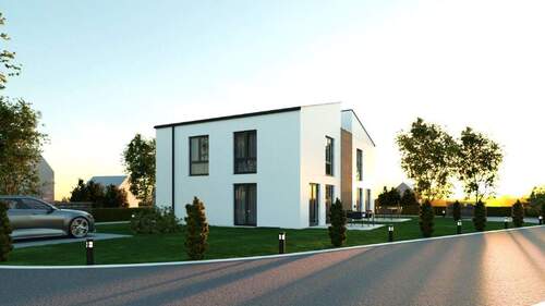 Zufahrt zum Grundstück - 4 Zimmer Doppelhaushälfte in Herford