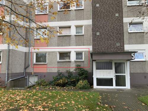 Straßenansicht - 3 Zimmer Etagenwohnung in Hamm