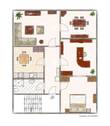 Grundriss Obergeschoss - 