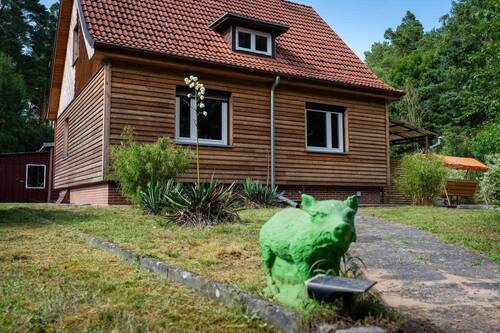 Blick vom Weg zum Haus - 