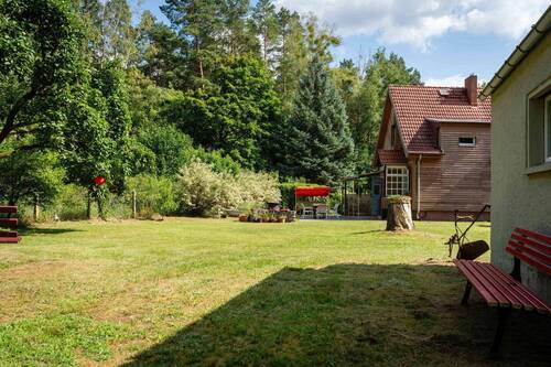 Blick auf die Terrasse - 