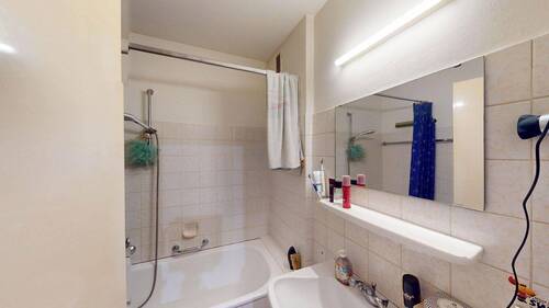 Badezimmer - Etagenwohnung mit 54,00 m&sup2; in Biberach zum Kaufen