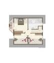 Grundriss Obergeschoss - 