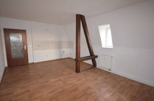 Originalbild offene Küche - 3 Zimmer Etagenwohnung zur Miete in Riesa