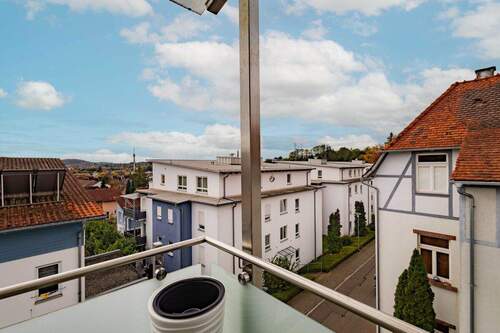 Balkon mit Blick über LAhr - 