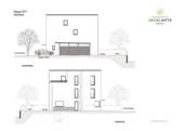 Haus 17 - Ansichten W-O - 