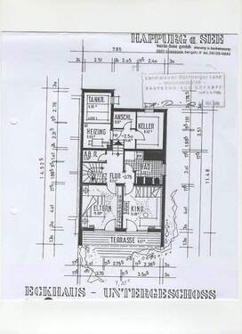 Untergeschoss/Keller - 