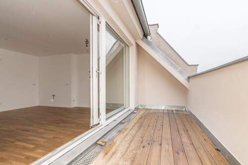 Terrasse - 2 Zimmer Etagenwohnung in Leipzig