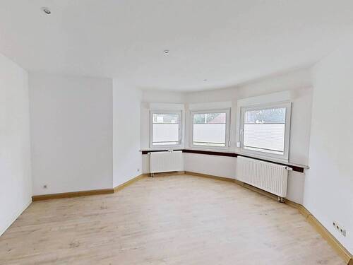 Ansicht I: Wohn- und Esszimmer - Schicke 3-Zimmer-Wohnung mit intelligenter Raumaufteilung und EBK im idyllischen Kirn