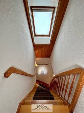 Treppe ins Dachgeschoss - 