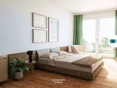 Schlafzimmer I - Etagenwohnung mit 75,40 m&sup2; in Berlin zur Miete
