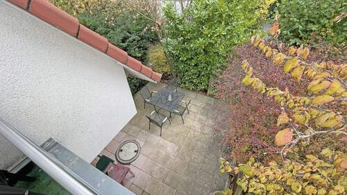 Terrasse vom Balkon - 