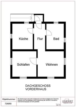 Obergeschoss Vorderhaus - 