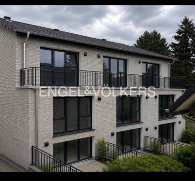 Terrassen (KI-optimiertes Bild) - Neubau - Modernes Reihenhaus in ruhiger Lage