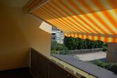 Balkon Blick Südseite/Garagenh - 