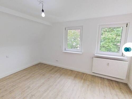 Ansicht II: Schlafzimmer - Etagenwohnung mit 46,00 m&sup2; in Erlenbach am Main zur Miete