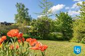 Schön angelegter Garten - 